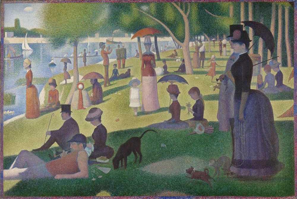 A SUNDAY AFTERNOON ON THE ISLAND OF GRANDE JATTE WITH GEORGE SEURAT