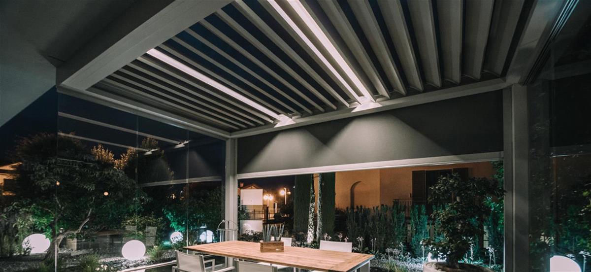 Éclairage LED pour pergola – Lumière et luminaires pour pergola