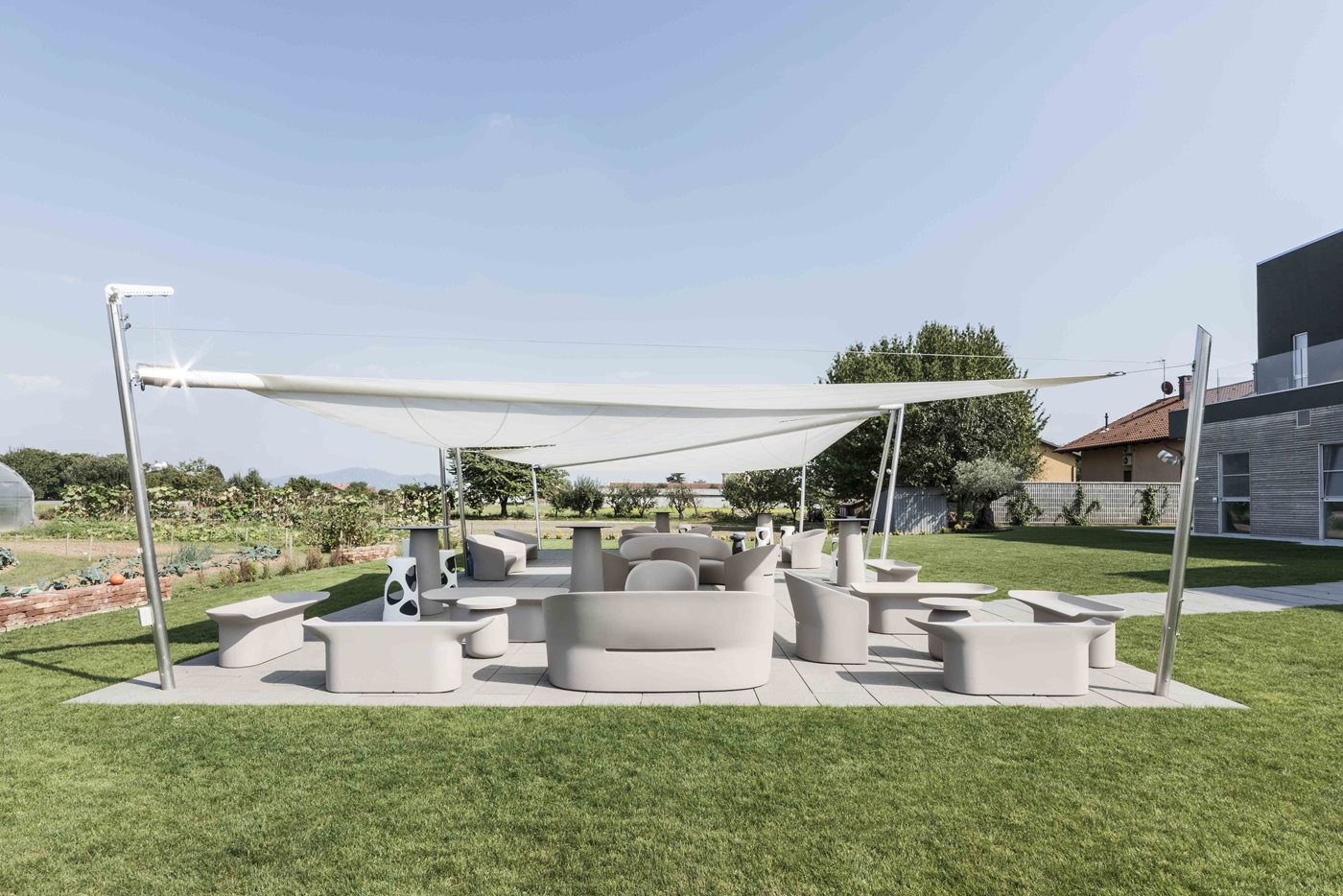 Maestrale Sun Sail: a sun sail for sustainable hospitality