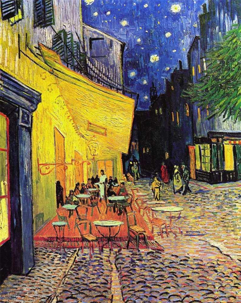 Une soirée d'été en ville avec Vincent Van Gogh