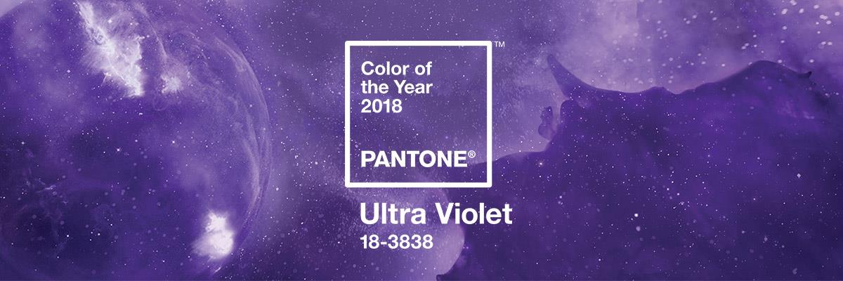 Violet colour ultra UV