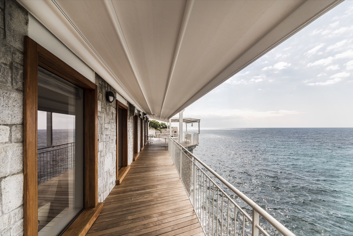 Gourmet-Eleganz am Meer mit Pergotenda® Palladia®