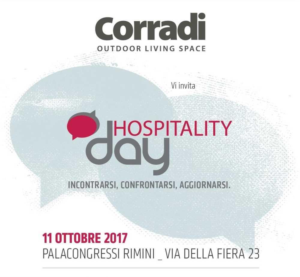 October 11th: Corradi at Hospitality Day: a marketplace for the hospitality business